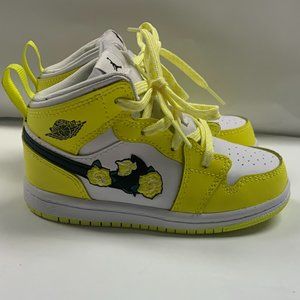 Jordan 1 Yellow Toddler SZ. 8c w/ Box